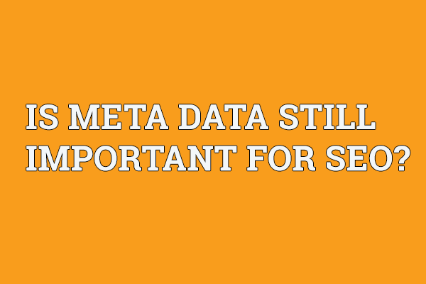 IS META DATA STILL IMPORTANT FOR SEO?