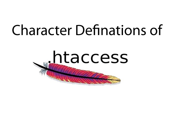 Character Definitions for htaccess
