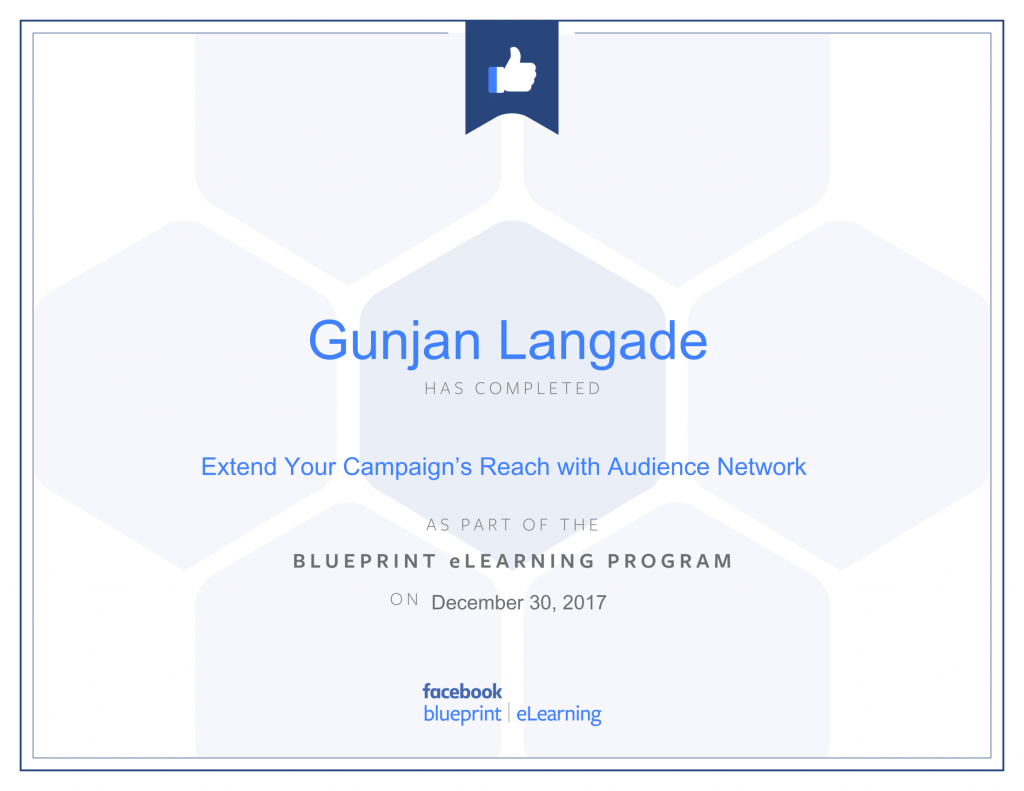 Extend your Campaign Reach with Audience Network By Gunjan Langade at ThinkCode