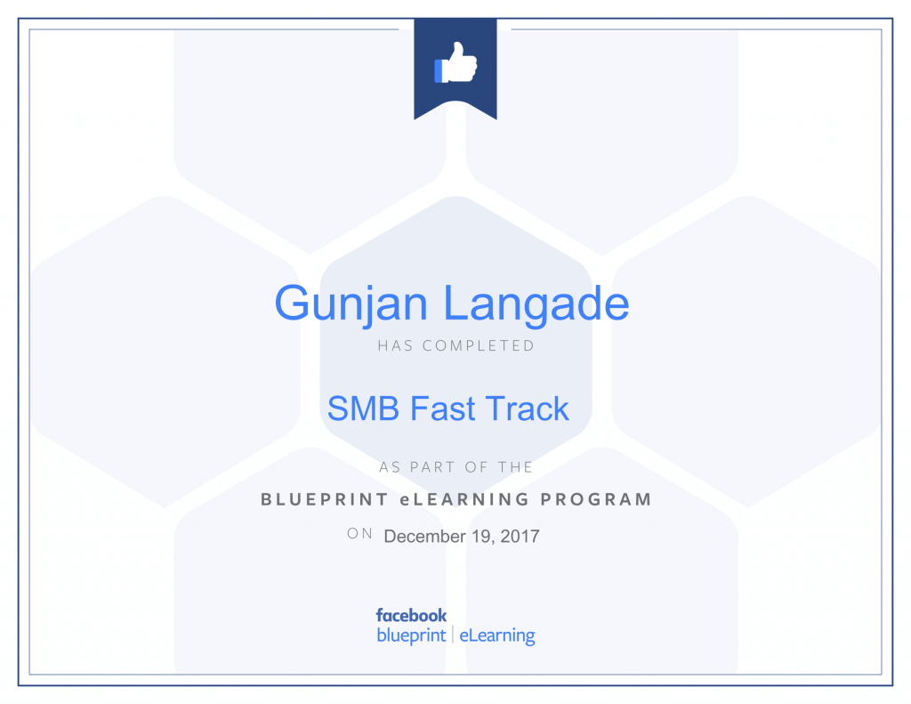 SMB Fastrack By Gunjan Langade at ThinkCode